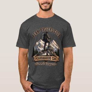 Camiseta de Caminhada Peak Baggers Club