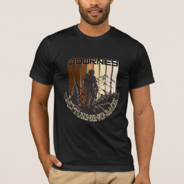 Camiseta de caminhada sem volta | Aventura