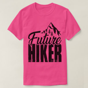 Camiseta de caminhadas e aventura para homens ao a