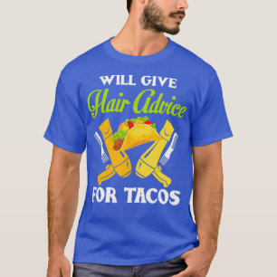 Camiseta de Camisa Camisa Engraçado Cabeleireiro T