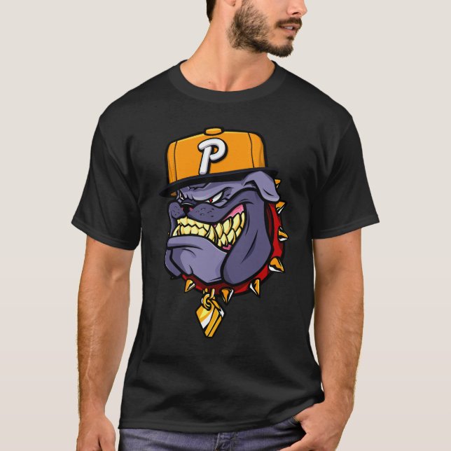 Camiseta De "camisa superior da mascote Tha" (Frente)