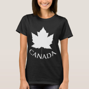 Camiseta de Camiseta Folha de Souvenir, do Canadá