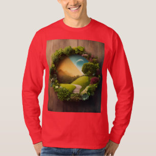 Camiseta de camiseta para homens da College Digita