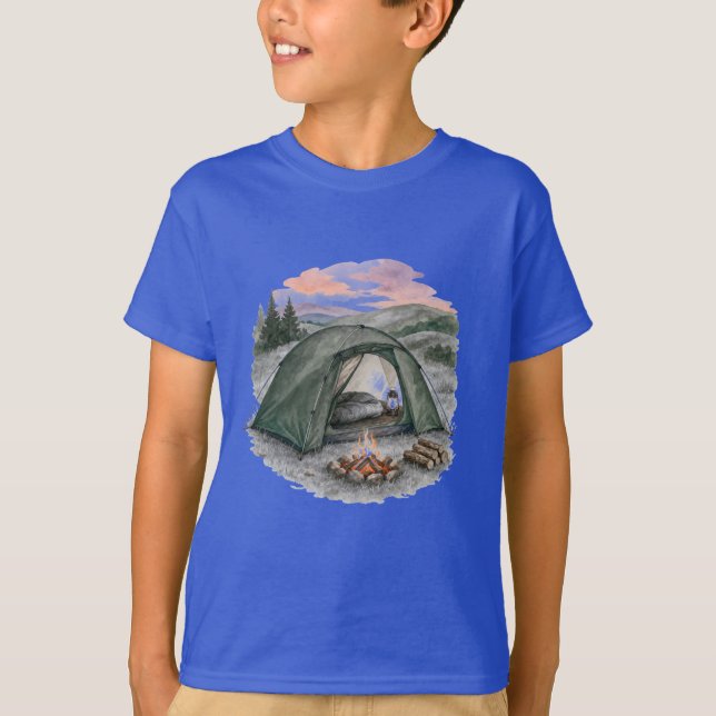 Camiseta de Camping (Frente)