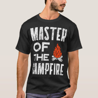 Camiseta de Camping do Pai Mestre da Fogueira Camp