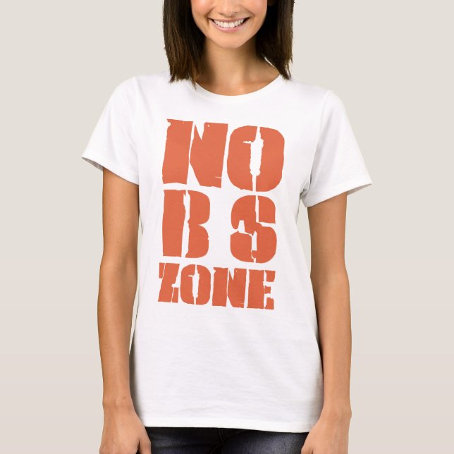 Camiseta de camuflagem da mulher Bs Zone (Frente)