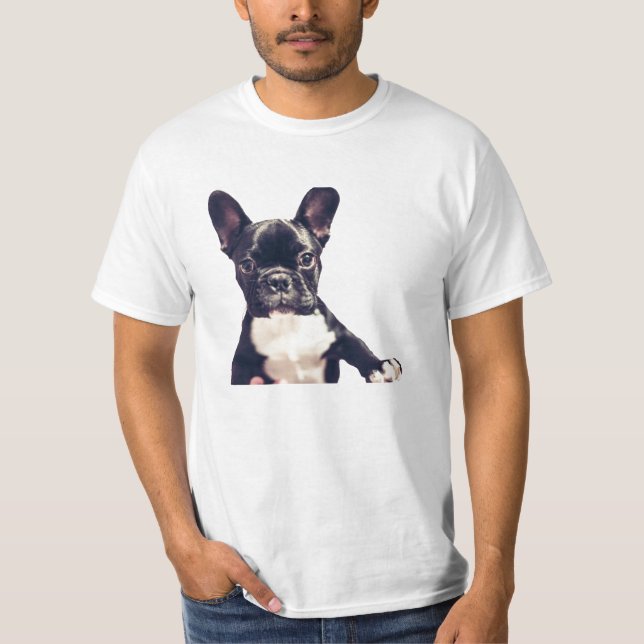 Camiseta de cão bonito (Frente)