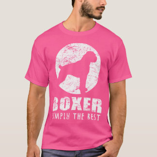 Camiseta de cão Boxer - Boxer Vintage Simplesmente