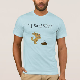 Camiseta de cão engraçada