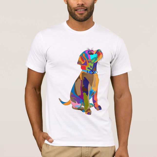 Camiseta De Cão Personalizada Para Seres Humanos (Frente)