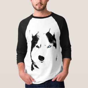 Camiseta de cão ronca do trenó da camisa do jér