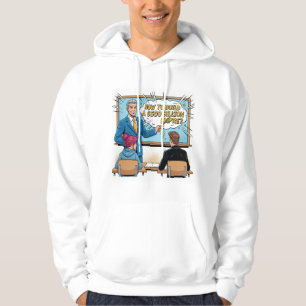 Camiseta de Capuz Pop Art Construtor de Império de