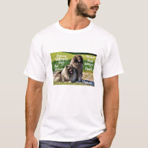 Camiseta de características da raça de cão Wolfssp