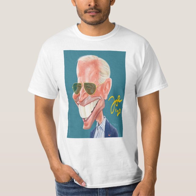 Camiseta de Caricatura Joe Biden (Frente)