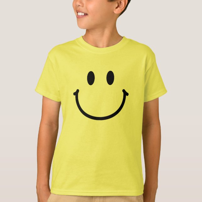 Camiseta de Carinha Feliz (Frente)