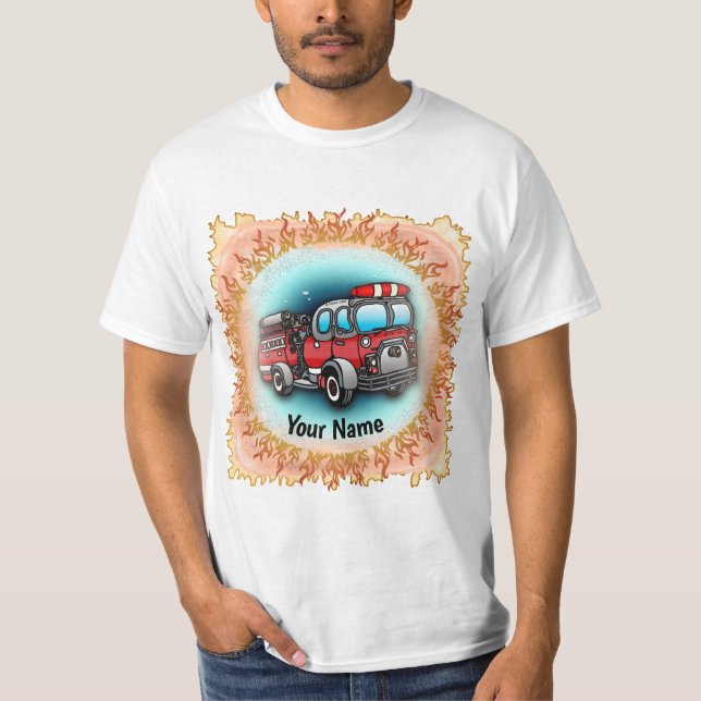 Camiseta de carrinho de água (Frente)