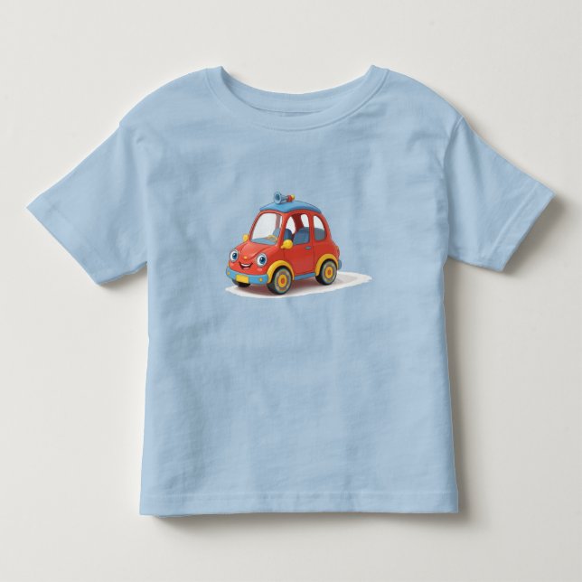 Camiseta de carro divertida (Frente)