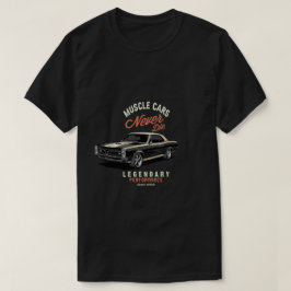 Camiseta de Carros Musculosos Americanos Clássicos