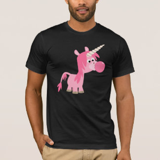 Camiseta de Cartoon Bonita Goma Unicórn T-Shirt