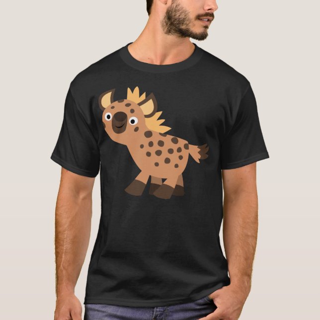Camiseta de Cartoon Bonita Hyena T-Shirt (Frente)
