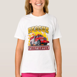 Camiseta de Cartoon Fire