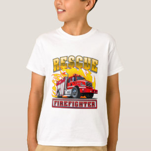 Camiseta de Cartoon Fire