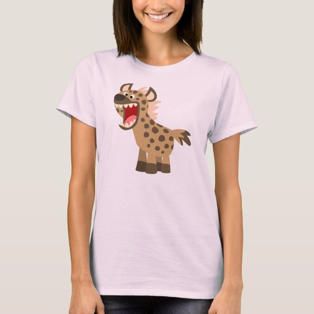 Camiseta de Cartoon Fome Bonita Hyena Women T-Shir (Frente)