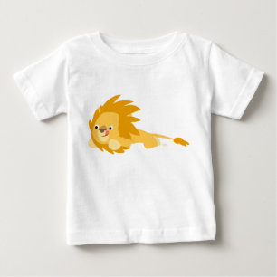 Camiseta de Cartoon Lion Baby T-Shirt