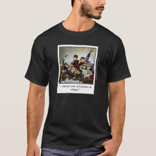 Camiseta de Cartoons Humorísticos Patriótica