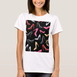 Camiseta de Casal com Estampa de Stiletto — Dela
