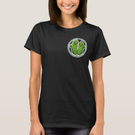 Camiseta de casal de picles fofos e engraçados Kaw