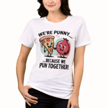 Camiseta de Casal Engraçada e Punny | Amor por Com