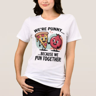 Camiseta de Casal Engraçada e Punny | Amor por Com