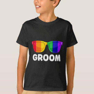 Camiseta de casamento de despedida de solteiro gay