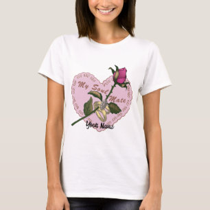 Camiseta de casamento de Soul Mate