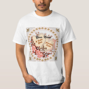Camiseta de casamento do Forever Love