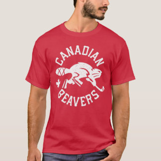 Camiseta de castores canadenses