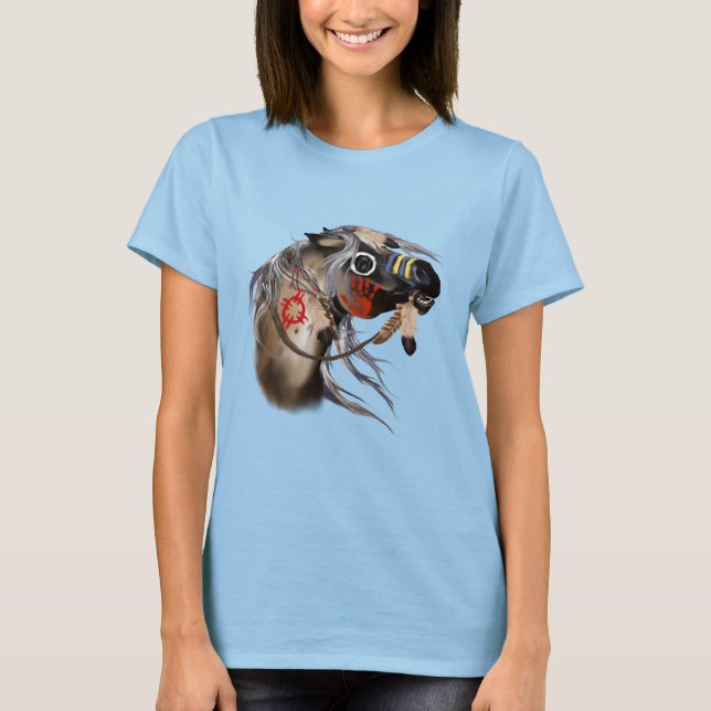 Camiseta de Cavalo de Guerra (Frente)