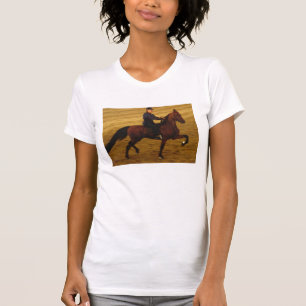 Camiseta de cavalo de sela