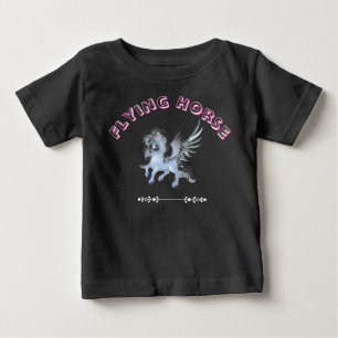Camiseta de Cavalo Voador - Design de Cavalo Mágic