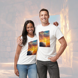 Camiseta de Celebração da Ressurreição de Páscoa