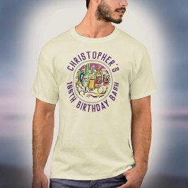 Camiseta de Celebração de 100 Anos de Idade