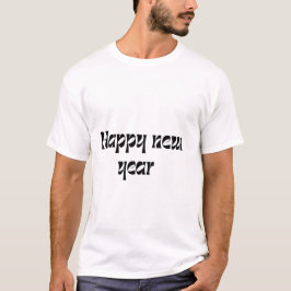 Camiseta de Celebração do Ano Novo 2026