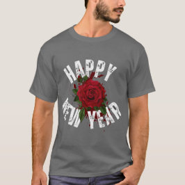 Camiseta de Celebração do Ano Novo 2026