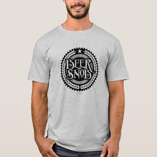Camiseta de Cerveja Snob (Frente)