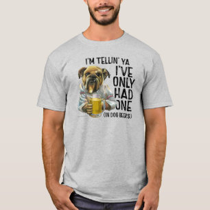 Camiseta de cervejas para cães