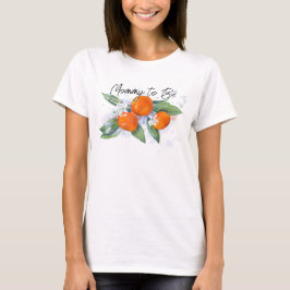 Camiseta de chá de bebê "Mamãe em expectativa"