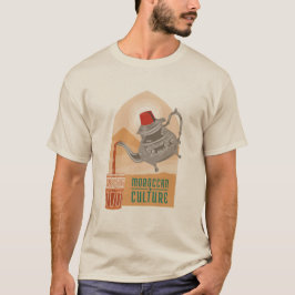 Camiseta de chá marroquina