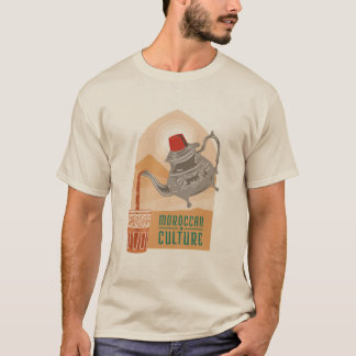 Camiseta de chá marroquina