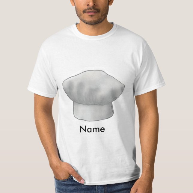 Camiseta de chapéu de chef (Frente)